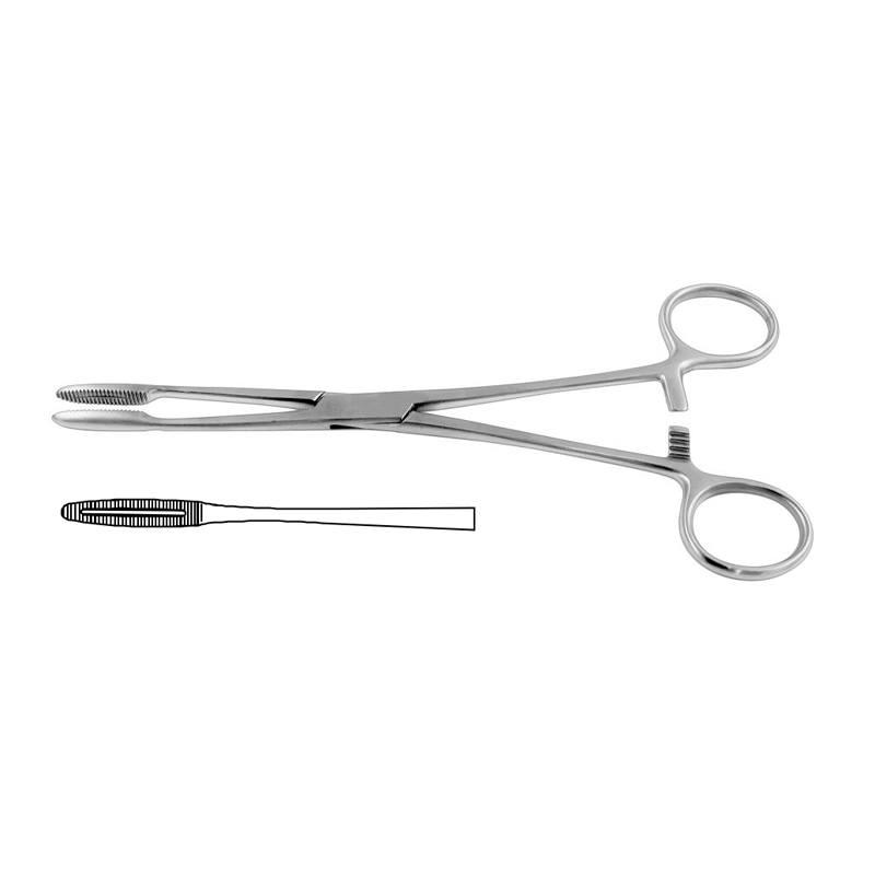 gross-maier-dressing-forceps-straight-with-ratchet
