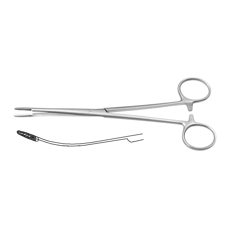 martin-dressing-forceps-curved