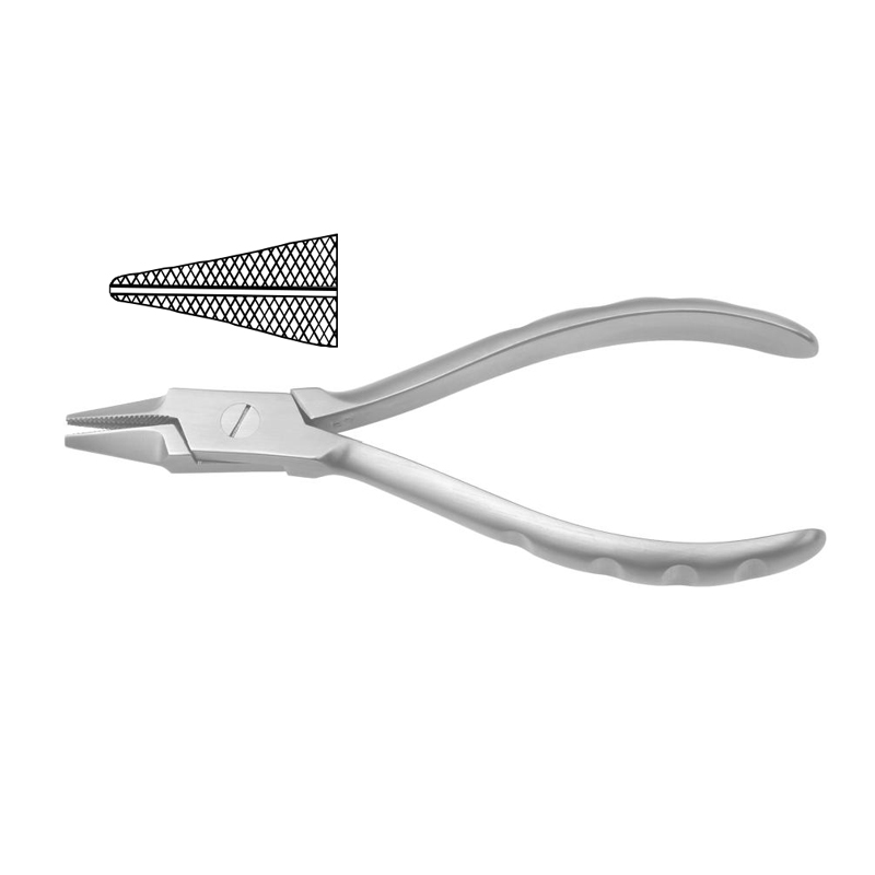 flat-nose-pliers-with-longitudinal-groove
