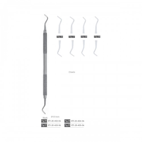 ENAMEL CHISELS